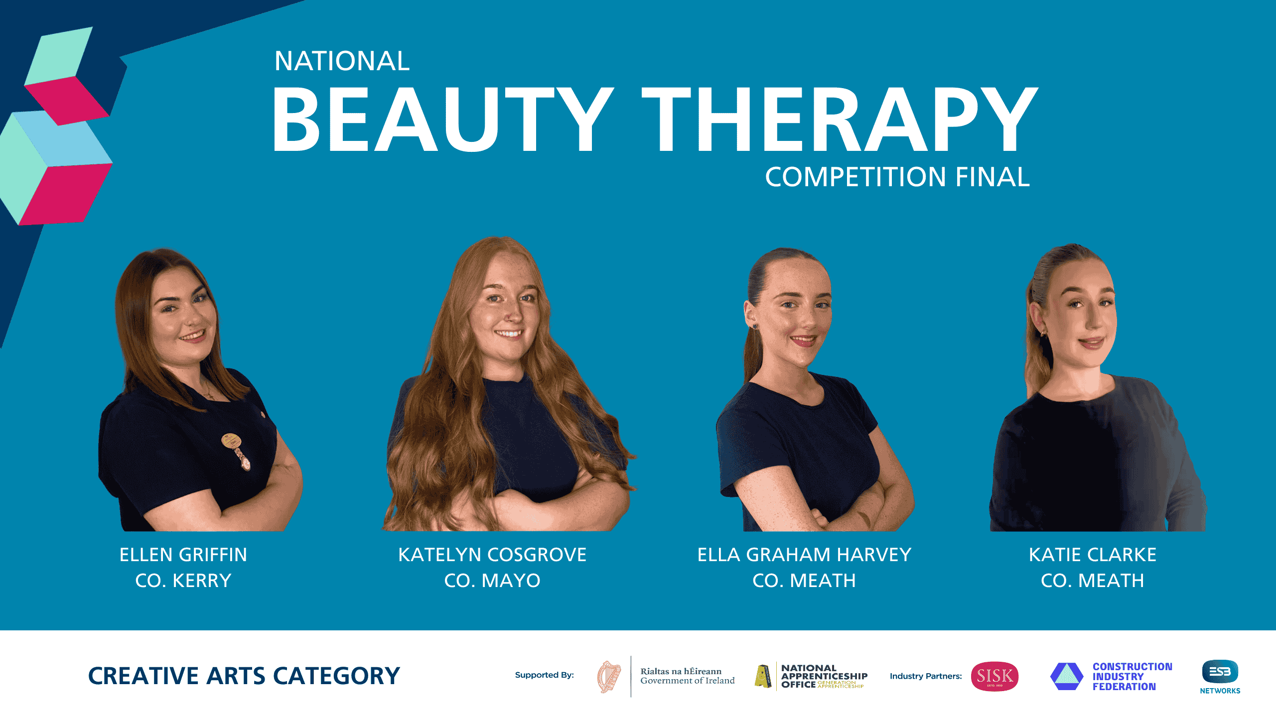 Worldskills Ireland 2025 Finalists - Beauty Therapy