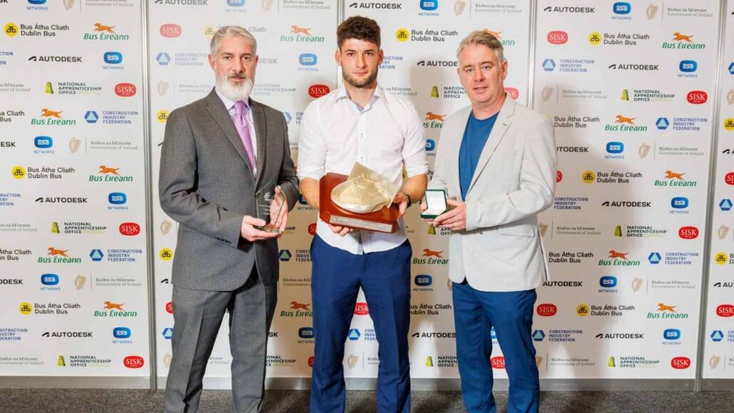 Plastering & Drywall Systems Winner Luke Hurley